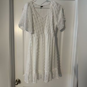 White Maternity dress